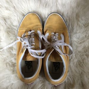 Mustard Yellow Old Skool Vans